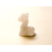 Giraffe Classic Carved Fetish Bead 0.75 Inch - Rose Quartz