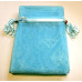 Organza Pouch XLarge 12 piece pack - Blue Teal