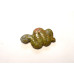 Snake (Sidewinder) 1.5 Inch Figurine - Unakite