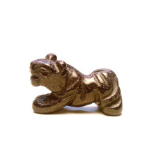 Tiger 1 Inch Figurine - Blue Goldstone