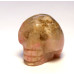 Skull 1 Inch Figurine - Poppy Jasper