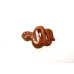 Snake (Sidewinder) 1.5 Inch Figurine - Goldstone