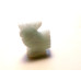 Rooster Carved Fetish Bead 0.75 Inch - Amazonite