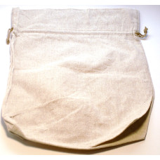 Gusseted Cloth Pouch 12 inches x 12 inches - 10 piece pack - Brown