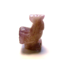 Rooster 1 Inch Figurine - Amethyst