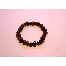 Irregular Gemstone Bracelet - 10 pcs pack - Tiger Eye Mix