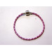 Large Hole Braided Bracelet with Snap Clasp