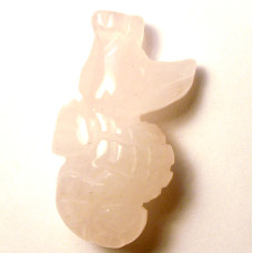 Seahorse 1 Inch Figurine - Rose Quartz