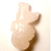 Seahorse 1 Inch Figurine - Rose Quartz