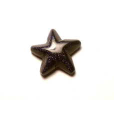 Starfish 1 Inch Figurine - Blue Goldstone