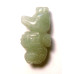 Sea Horse Carved Fetish Bead 0.75 Inch - Aventurine