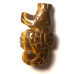 Seahorse 1 Inch Figurine - Tiger Eye