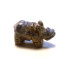 Rhino Carved Fetish Bead 0.75 Inch - Sodalite