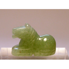 Horse Sitting 1 Inch Figurine - Aventurine