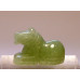 Horse Sitting Carved Fetish Bead 0.75 Inch - Aventurine