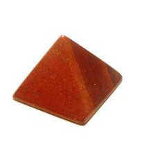 Pyramid 1 Inch Figurine - Rainbow Jasper