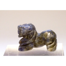 Lion 1 Inch Figurine - Sodalite