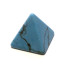 Pyramid 1 Inch Figurine - Howlite Turquoise