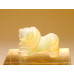 Lion 1 Inch Figurine - Opalite