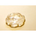 Rose Carved Fetish Bead 0.75 Inch - Natural Quartz