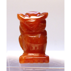 Owl 1 Inch Figurine - Agate