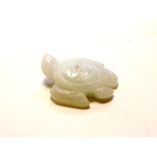 Sea Turtle Carved Fetish Bead 0.75 Inch - Amazonite