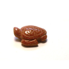 Sea Turtle 1 Inch Figurine - Goldstone