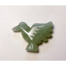 Hummingbird Carved Fetish Bead 0.75 Inch - Aventurine