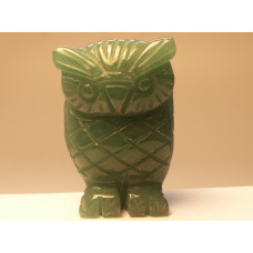 Owl 1.5 Inch Figurine - Aventurine