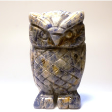 Owl 2.25 Inch Figurine - Sodalite