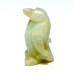 Penguin Carved Fetish Bead 0.75 Inch - Amazonite