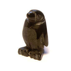 Penguin 1 Inch Figurine - Obsidian Black Two Toned