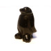 Penguin Carved Fetish Bead 0.75 Inch - Obsidian Black