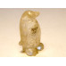 Penguin Carved Fetish Bead 0.75 Inch - Clear Quartz