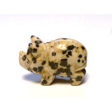 Pig 1 Inch Figurine - Dalmatian Dacite