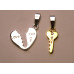 BFF Charms - Set of 2 - Heart and Key