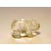 Pig 1 Inch Figurine - Clear Quartz