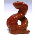 Snake (Cobra) 1.5 Inch Figurine - Rainbow Jasper