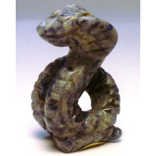 Snake (Cobra) 1.5 Inch Figurine - Sodalite