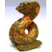 Snake (Cobra) 1.5 Inch Figurine - Unakite