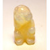 Monkey Carved Fetish Bead 0.75 Inch - Opalite