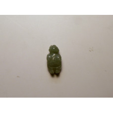 Goddess (Venus of Willendorf) Carved Fetish Bead 0.75 Inch - Aventurine