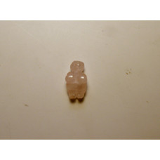 Goddess (Venus of Willendorf) 1 Inch Figurine - Rose Quartz