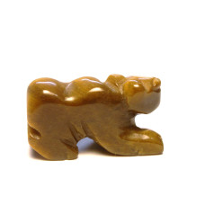 Panther 1 Inch Figurine - Tiger Eye