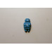 Goddess (Venus of Willendorf) Carved Fetish Bead 0.75 Inch - Howlite Turquoise