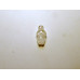 Goddess (Venus of Willendorf) Carved Fetish Bead 0.75 Inch - Clear Quartz