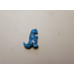 Dinosaur (T-Rex) 1 Inch Figurine - Howlite Turquoise