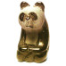 Panda with Bamboo 2.25 Inch Figurine