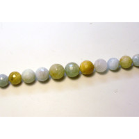 16 inch 6-16 mm Graduated Gemstone Faceted Bead Strand - Aquamarine