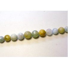 16 inch 6-16 mm Graduated Gemstone Faceted Bead Strand - Aquamarine